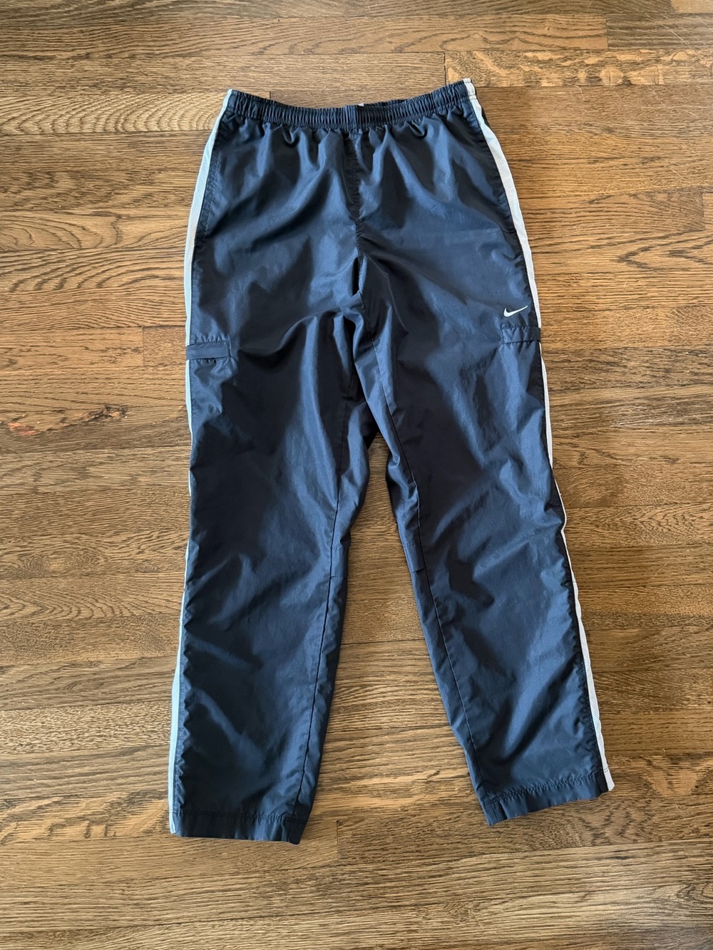 nike 90s stripe cargo track pants